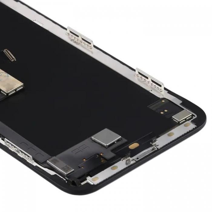 Apple - iPhone X Skrm med LCD-display - Svart (Livstidsgaranti)