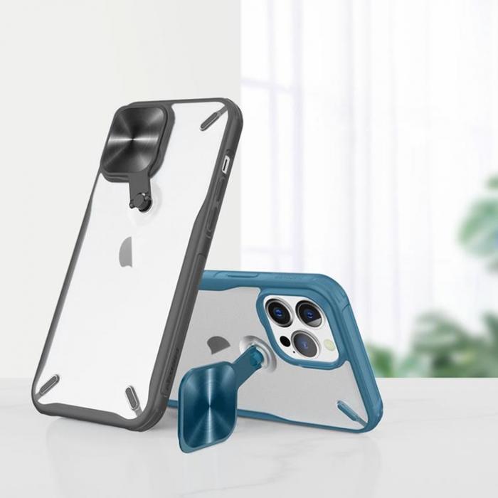 Nillkin - Nillkin Cyclops Foldable Kickstand Skal iPhone 13 Pro Max - Svart