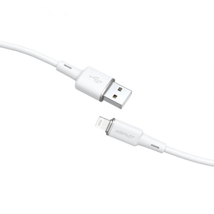 Acefast - Acefast USB Till Lightning Kabel 1.2m - Vit