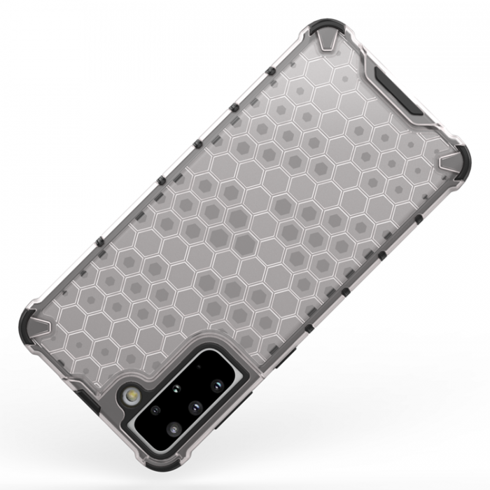 A-One Brand - Galaxy S22 Skal Honeycomb Armored - Transparent