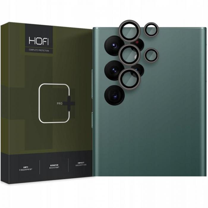 Hofi - Hofi Galaxy S23 Ultra Kameralinsskydd i Hrdat Glas Pro Plus - Svart