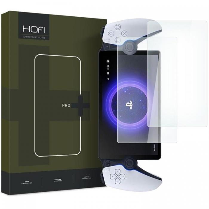 Hofi - [2-Pack] Playstation Portal Hrdat Glas Skrmskydd Pro Plus - Svart