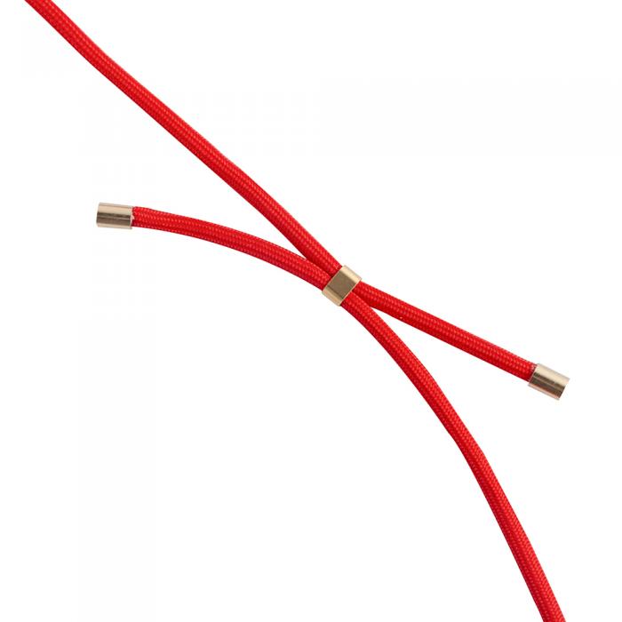Boom of Sweden - BOOM iPhone 14 Pro Max skal med mobilhalsband - Rope Red