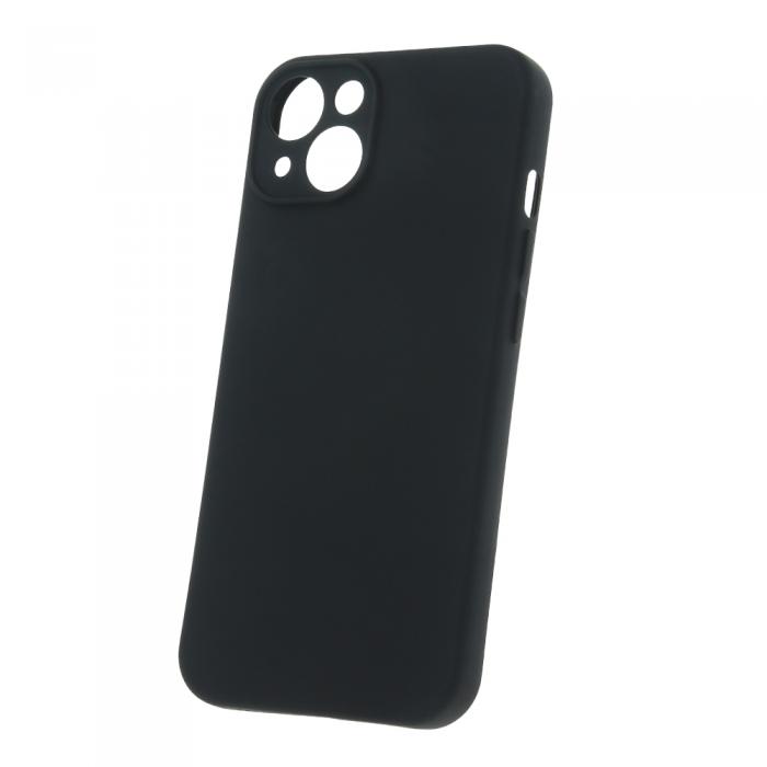 OEM - Silikonfodral iPhone 13 Pro svart Skyddande Mobilskal