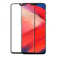 GEAR - GEAR Härdat Glas Skärmskydd 3D Full Cover Svart OnePlus 6