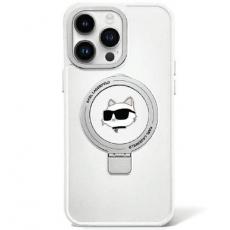 KARL LAGERFELD - KARL LAGERFELD iPhone 15 Pro Mobilskal MagSafe Ringställ