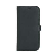Essentials - Essentials iPhone 15 Plånboksfodral Detachable - Grön