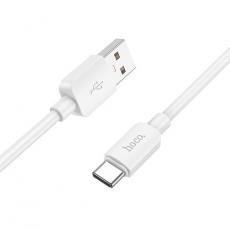 Hoco - Hoco USB-A Till USB-C Kabel 1m 100W - Vit