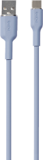 Puro - Puro USB-A Till USB-C Kabel Icon Soft - Ljusblå