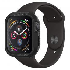 Spigen - Spigen Rugged Armor Apple Watch 4/5/6/7/8/SE (40/41 mm) Skal - Svart