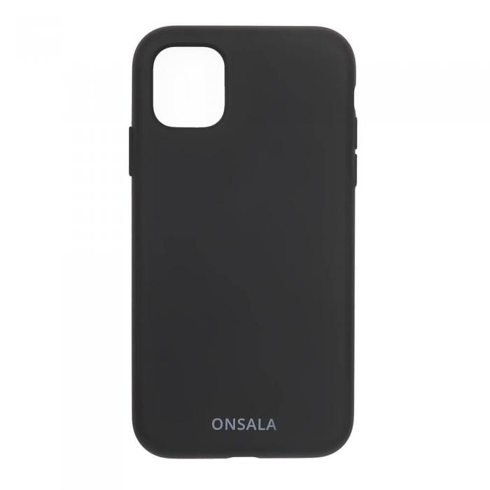 UTGATT1 - ONSALA Mobilskal Silikon Black iPhone 11 / XR