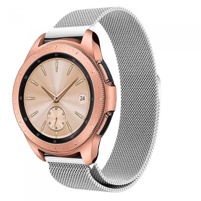 UTGATT5 - Tech-Protect Milaneseband Samsung Galaxy Watch 3 45mm - Silver