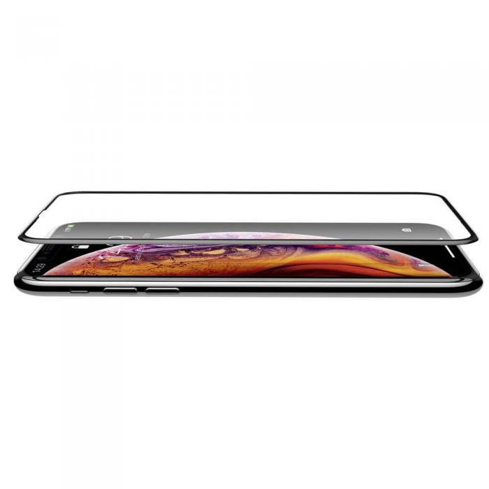 UTGATT5 - Baseus Rigid-edge 0,3 mm glas iPhone 11 Pro Max/ XS Max Svart