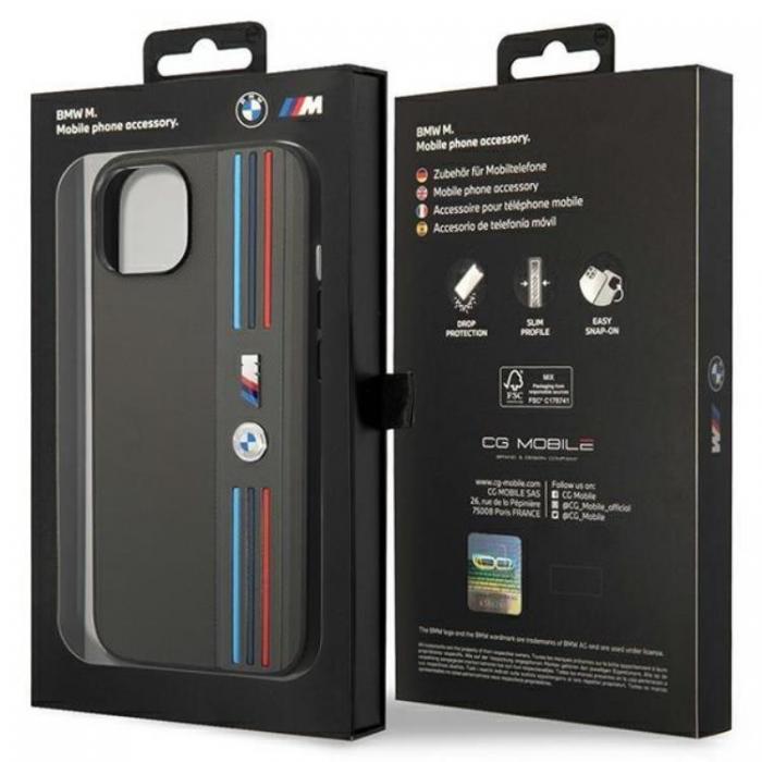 BMW - BMW iPhone 14 Plus Mobilskal Tricolor M Collection - Gr