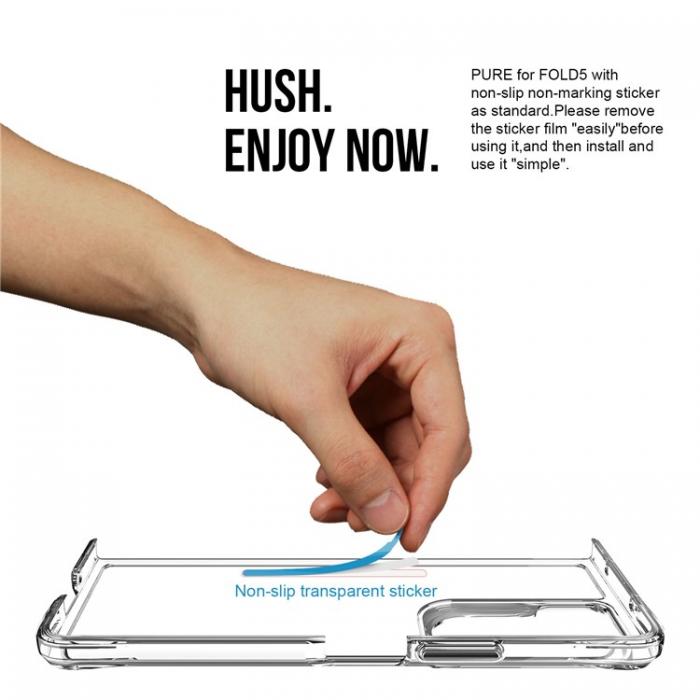 A-One Brand - Galaxy Z Fold 5 Mobilskal Anti-drop - Transparent