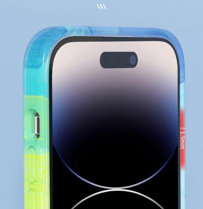 Boom of Sweden - BOOM iPhone 14 Mobilskal Magsafe Vattenfrg - Rainbow