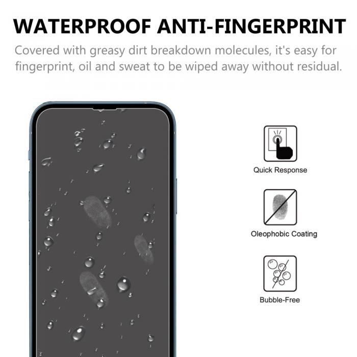 A-One Brand - [2-PACK] iPhone 15 Plus Hrdat Glas Skrmskydd - Clear