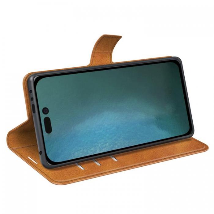 A-One Brand - Flip Folio iPhone 14 Pro Plnboksfodral - Gul