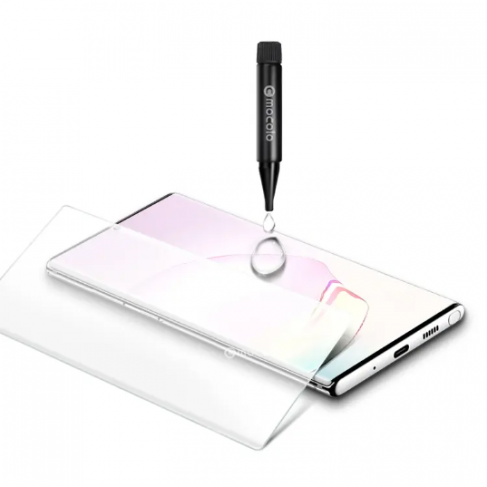 SiGN - Mocolo Galaxy Note 20 Ultra UV Hrdat Glas Skrmskydd 3D