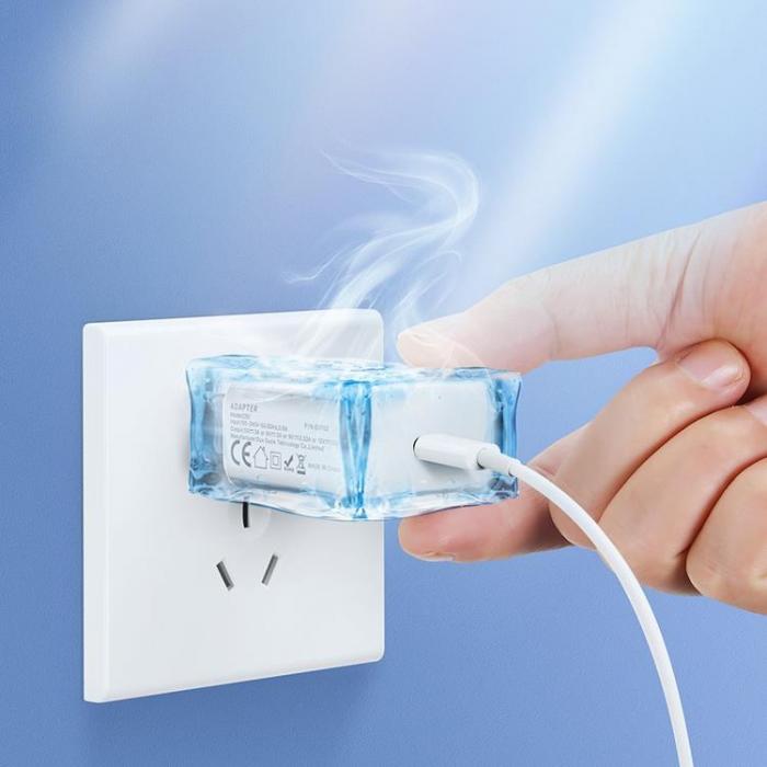 Dux Ducis - Dux Ducis Fast Vggladdare USB-C 20 W - Vit