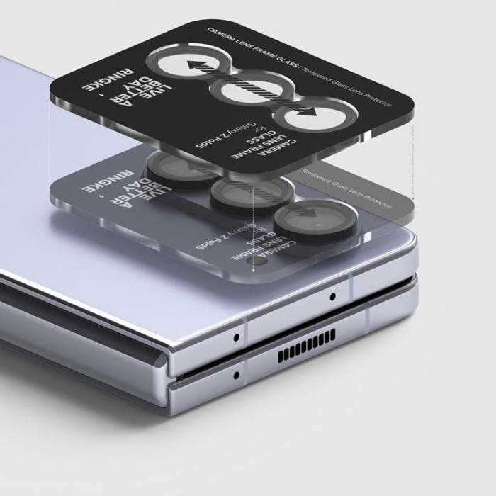 Ringke - Ringke Galaxy Z Fold 5 Kameralinsskydd i Hrdat glas
