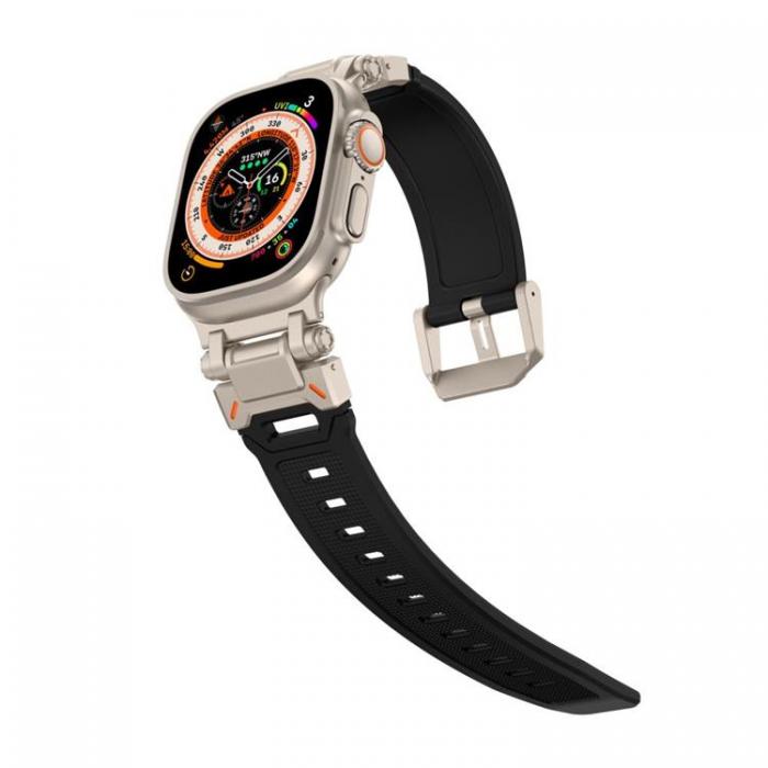 Tech-Protect - Tech-Protect Apple Watch (49/45/44/42mm) Armband Delta Pro Svart
