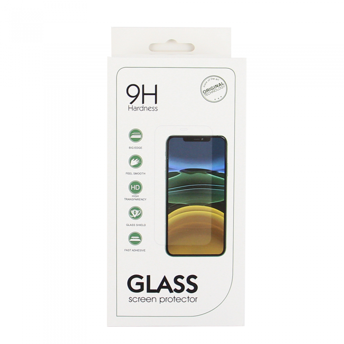 OEM - Hrdat Glas 2,5D Skrmskydd fr iPhone 15, 50-pack