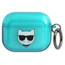 KARL LAGERFELD - Karl Lagerfeld Skal AirPods Pro Choupette - Blå