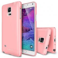 Rearth - Ringke Slim Dual Coated Skal till Samsung Galaxy Note 4 - Rosa