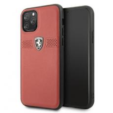 Ferrari - Ferrari iPhone 11 Pro Skal Off Track Läder - Röd