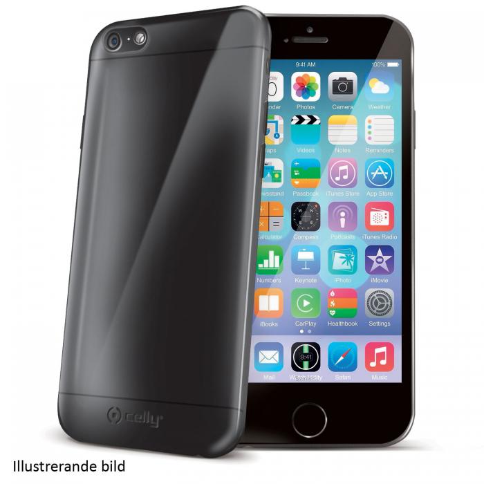 UTGATT5 - Celly Gelskin TPU Mobilskal till iPhone 7/8/SE 2020 - Svart