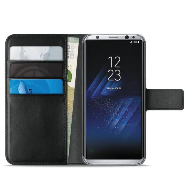 UTGATT5 - Puro Milano Plnboksfodral Samsung Galaxy S8 - Svart