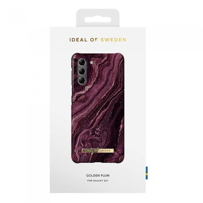 UTGATT1 - iDeal Fashion Skal Samsung Galaxy S21 - Golden Plum