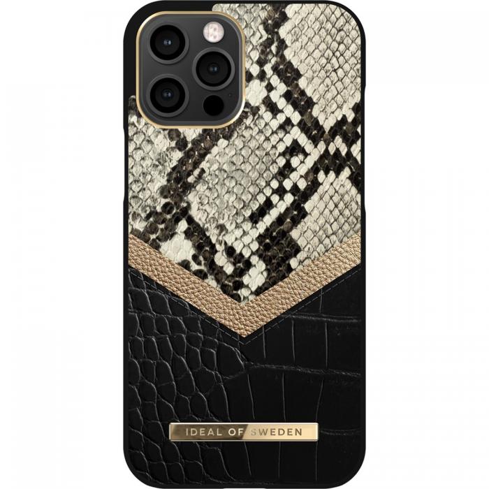 iDeal of Sweden - IDeal Atelier iPhone 12 Pro Max Skal - Midnight Python