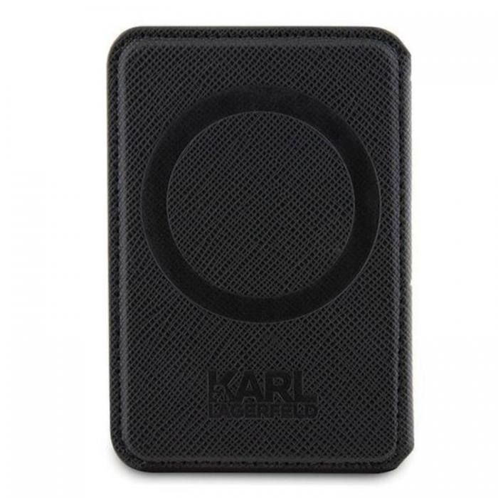 KARL LAGERFELD - Karl Lagerfeld Magsafe Korthllare Saffiano Monogram Choupette