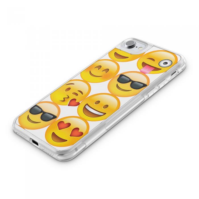 UTGATT5 - Fashion mobilskal till Apple iPhone 8 Plus - Emoji - Smileys