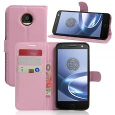 A-One Brand - Plånboksfodral till Motorola Moto Z - Rosa