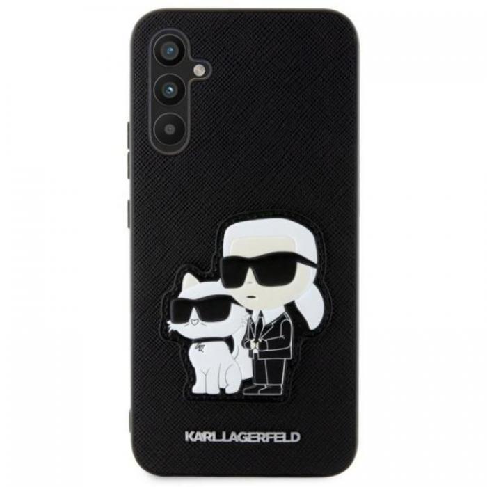 KARL LAGERFELD - Karl Lagerfeld Galaxy A34 5G Mobilskal Saffiano Karl&Choupette