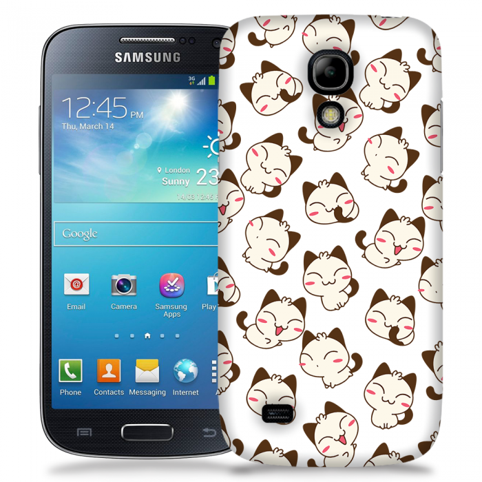 UTGATT5 - Skal till Samsung Galaxy S4 Mini - Manga - Katter