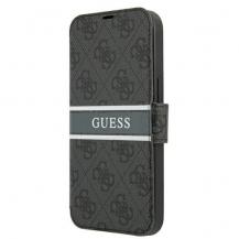 Guess - Guess 4G Stripe Fodral iPhone 13 Pro / 13 - Grå