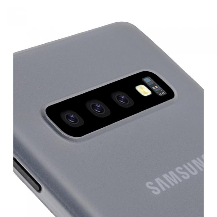 UTGATT4 - Melkco Air PP Case Samsung Galaxy S10 - Transparent Vit