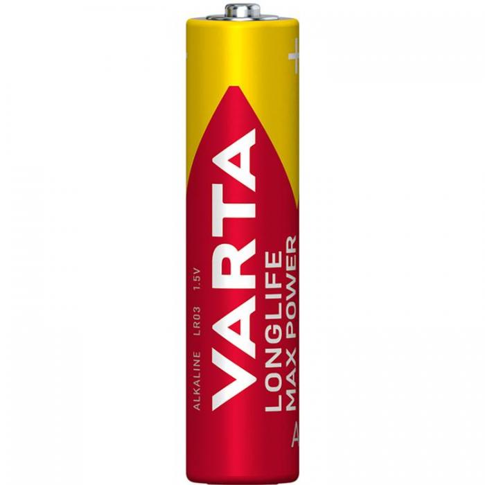 UTGATT1 - Varta 4-pack Longlife Max Power AAA / LR03 Batteri