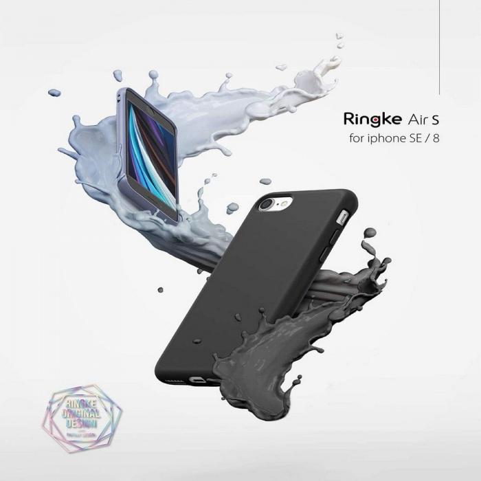 UTGATT5 - RINGKE Air S iPhone 7/8/SE 2020 - Svart