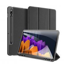 Dux Ducis - Dux Ducis Domo Fodral Samsung Tab S8 Plus/S7 Plus - Svart