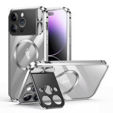 Boom of Sweden - BOOM iPhone 14 Pro Max Mobilskal Magsafe Metall Frame - Silver