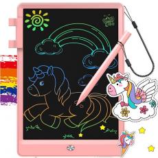 A-One Brand - LCD Elektronisk Tavla Ritplatta För Barn 10 tum - Rosa