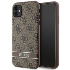 Guess - Guess iPhone 11/XR Mobilskal 4G Stripe - Brun