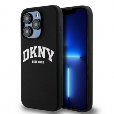 DKNY - DKNY iPhone 14 Pro Mobilskal MagSafe Silikon Vit Logo