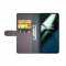 A-One Brand - OnePlus 11 5G Plnboksfodral kta Lder - Brun