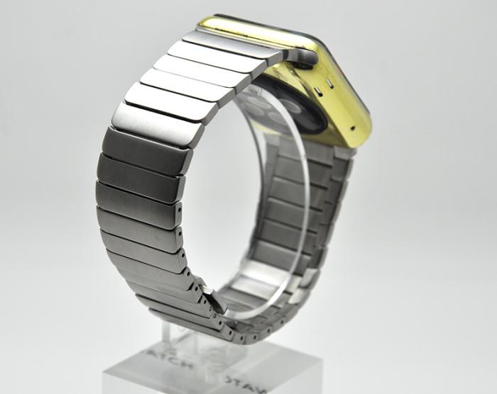 UTGATT5 - Exklusivt Rostfritt Stl Watchband till Apple Watch 42mm - Silver